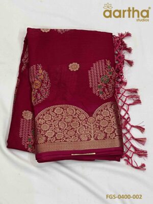Premium Fancy Georgette Sarees