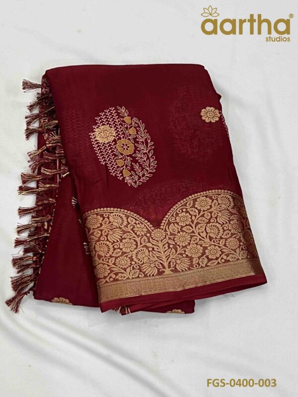 Premium Fancy Georgette Sarees