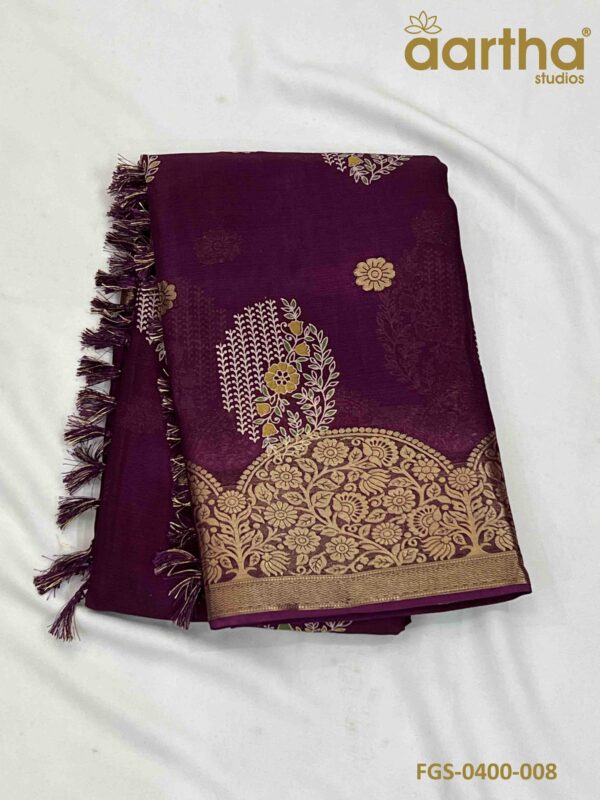 Premium Fancy Georgette Sarees