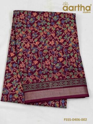 Fancy Semi Silk Sarees