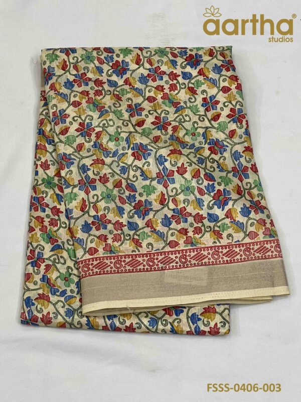Fancy Semi Silk Sarees