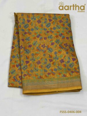 Fancy Semi Silk Sarees