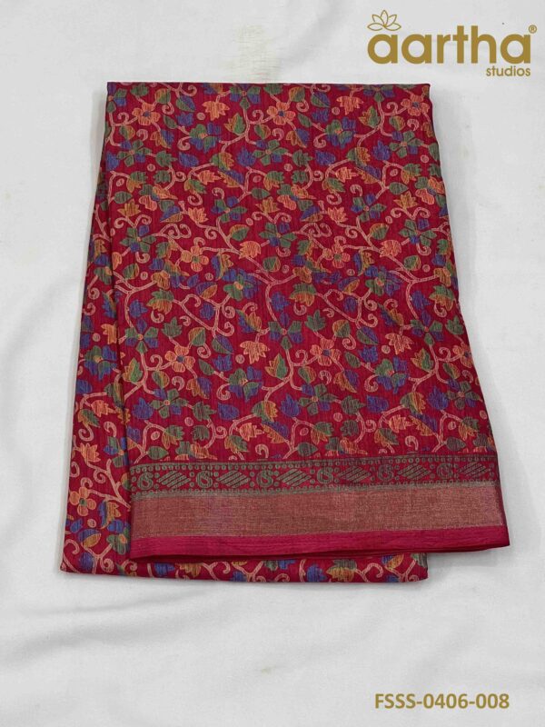 Fancy Semi Silk Sarees