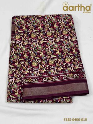 Fancy Semi Silk Sarees