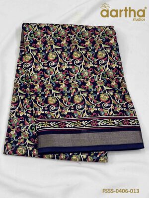 Fancy Semi Silk Sarees