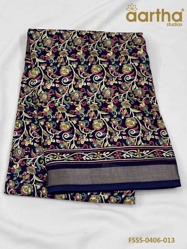 Fancy Semi Silk Sarees