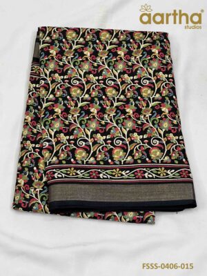 Fancy Semi Silk Sarees