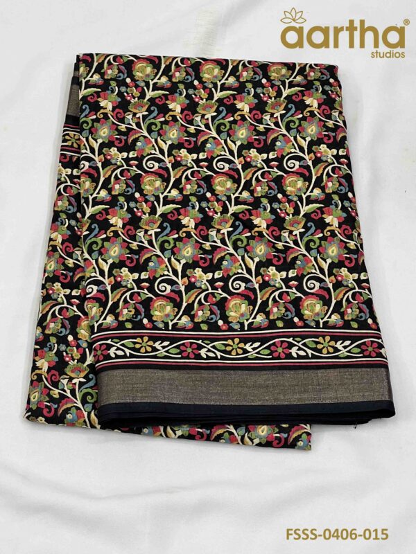 Fancy Semi Silk Sarees