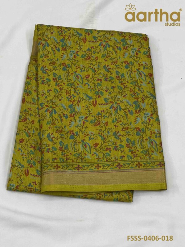Fancy Semi Silk Sarees
