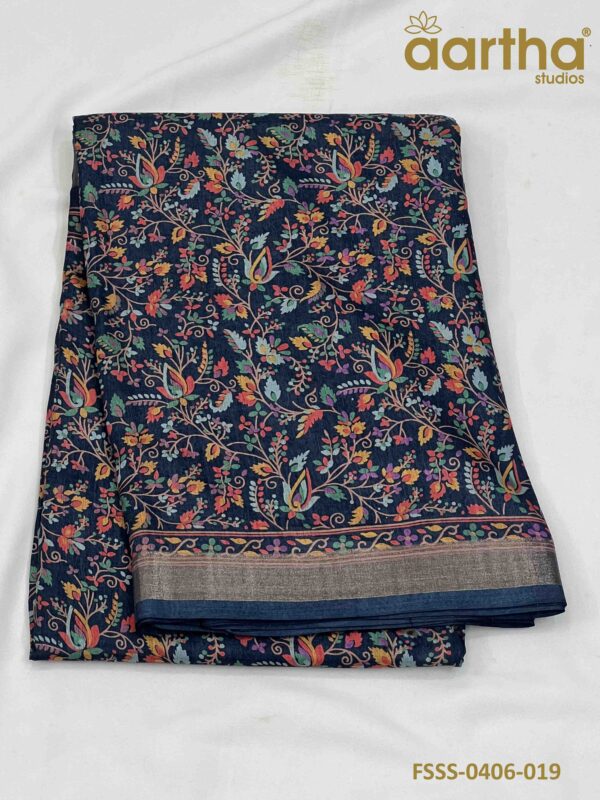 Fancy Semi Silk Sarees