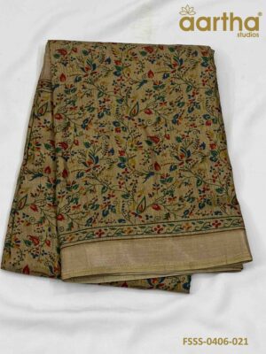 Fancy Semi Silk Sarees