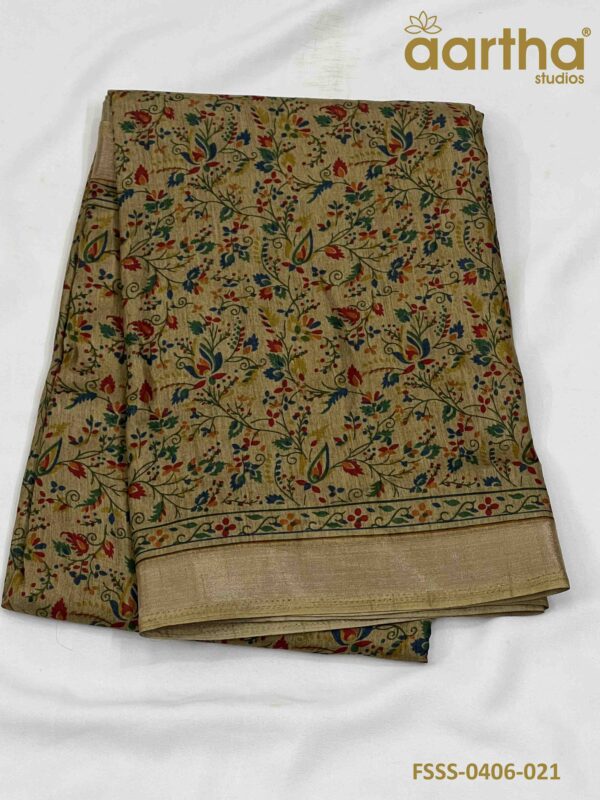 Fancy Semi Silk Sarees
