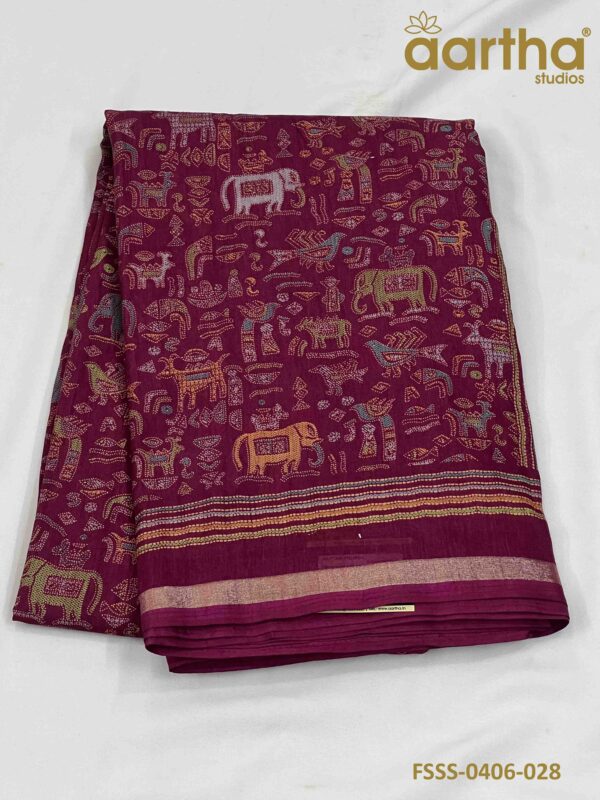 Fancy Semi Silk Sarees
