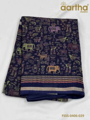 Fancy Semi Silk Sarees