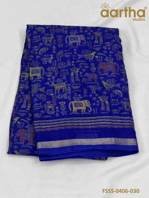 Fancy Semi Silk Sarees