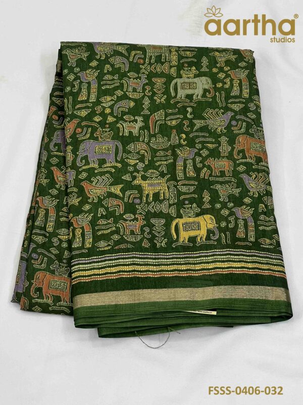 Fancy Semi Silk Sarees