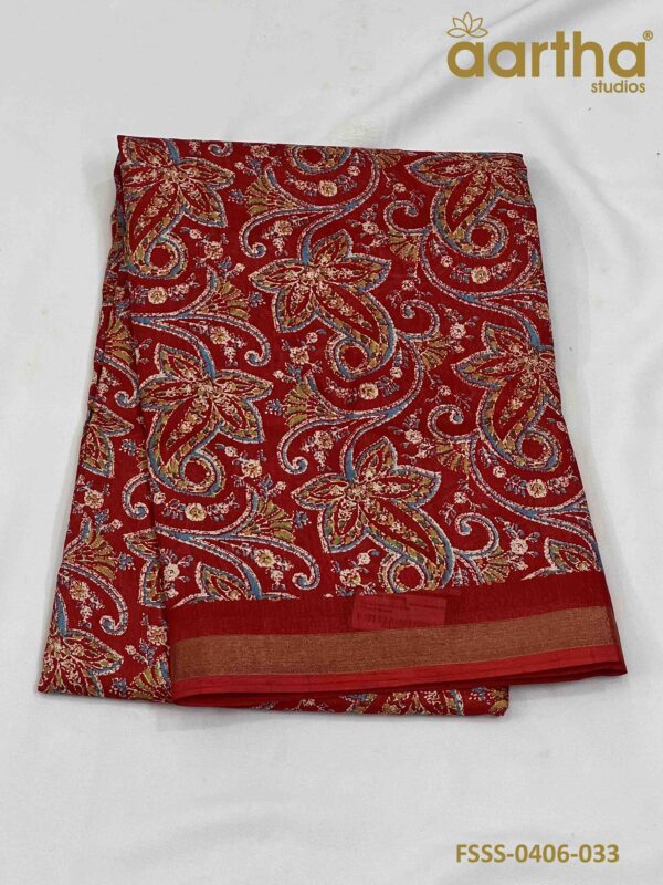 Fancy Semi Silk Sarees