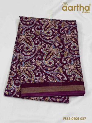 Fancy Semi Silk Sarees