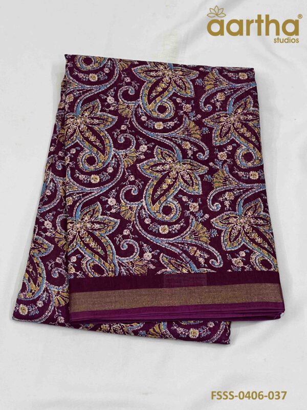 Fancy Semi Silk Sarees