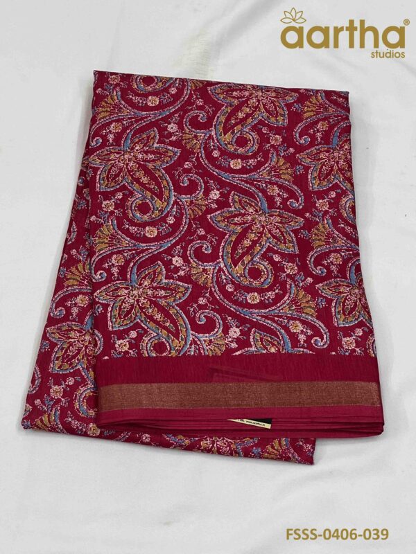 Fancy Semi Silk Sarees
