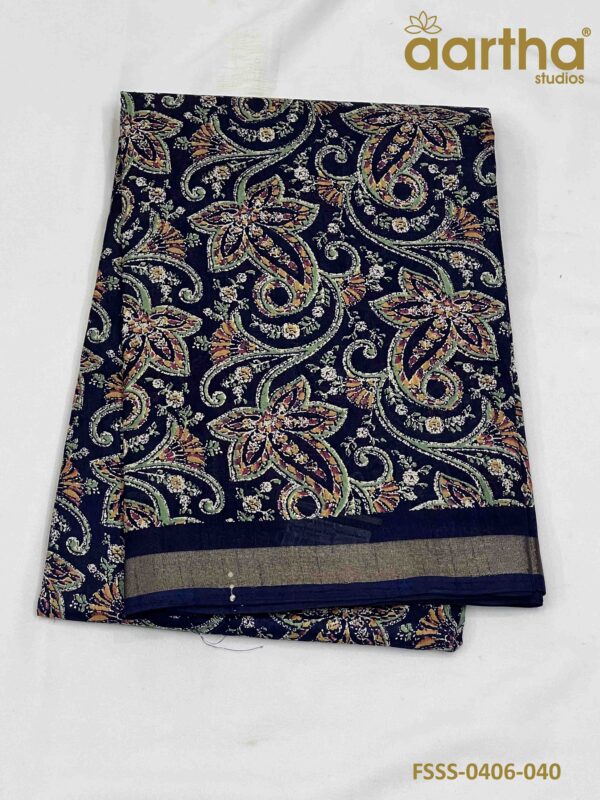 Fancy Semi Silk Sarees