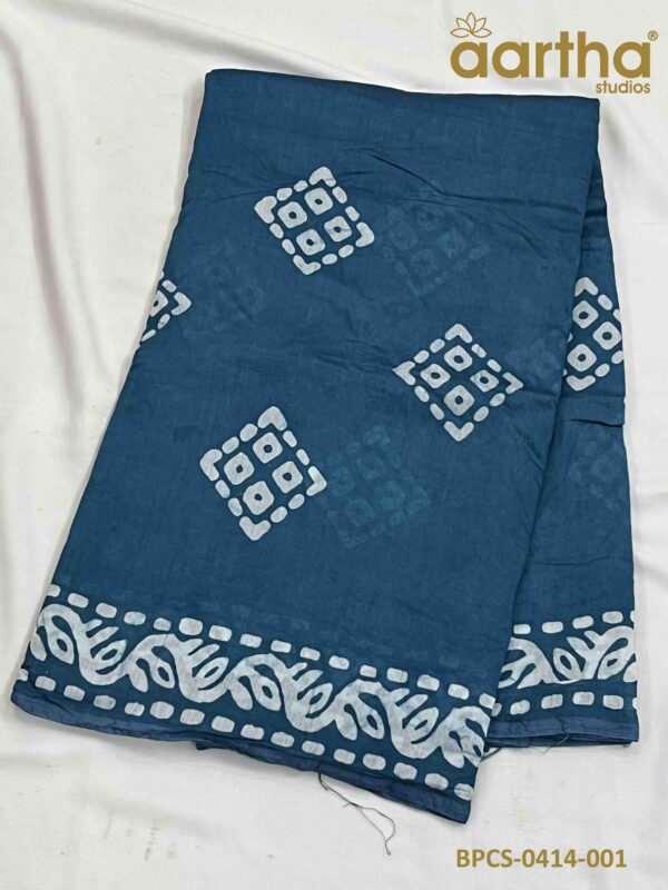 Batik Print Cotton Sarees