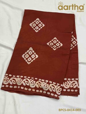 Batik Print Cotton Sarees