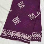 Batik Print Cotton Sarees