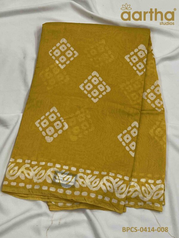 Batik Print Cotton Sarees