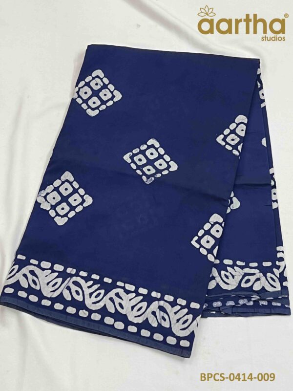 Batik Print Cotton Sarees