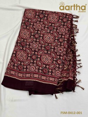 Fancy Sarees with Mirror