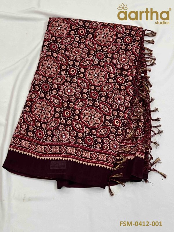 Fancy Sarees with Mirror