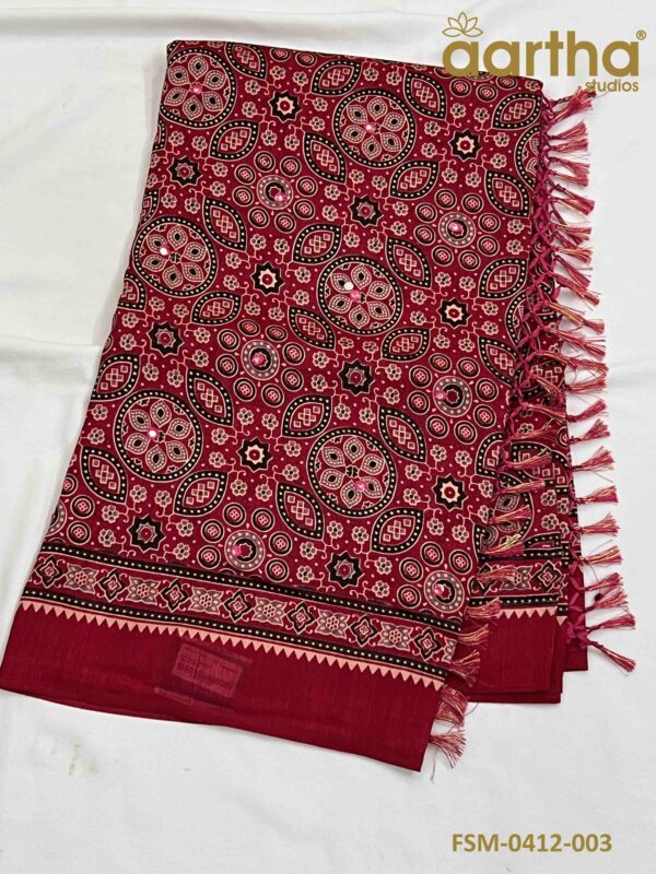 Fancy Sarees with Mirror