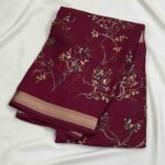 Georgette Sarees with Zari