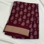 Georgette Sarees with Zari
