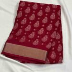 Georgette Sarees with Zari