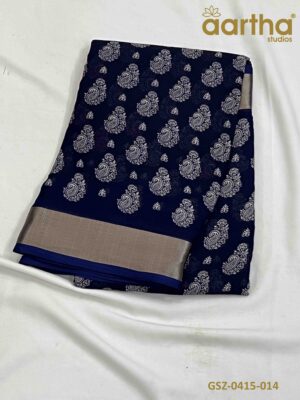 Georgette Sarees with Zari