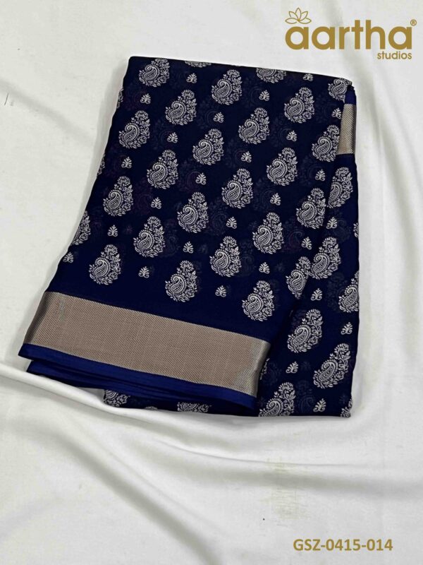 Georgette Sarees with Zari