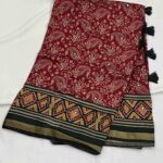 Mul Cotton Sarees with Mirror