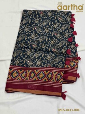 Mul Cotton Sarees with Mirror