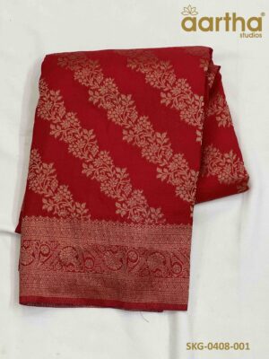 Semi Khaddi Georgette Sarees