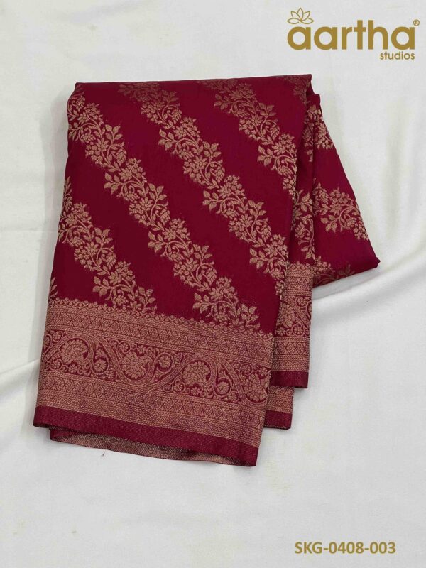 Semi Khaddi Georgette Sarees