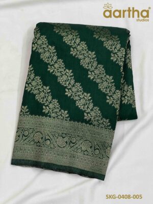 Semi Khaddi Georgette Sarees