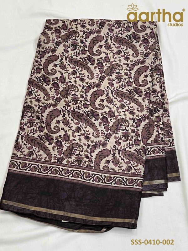 Fancy Semi Silk Sarees