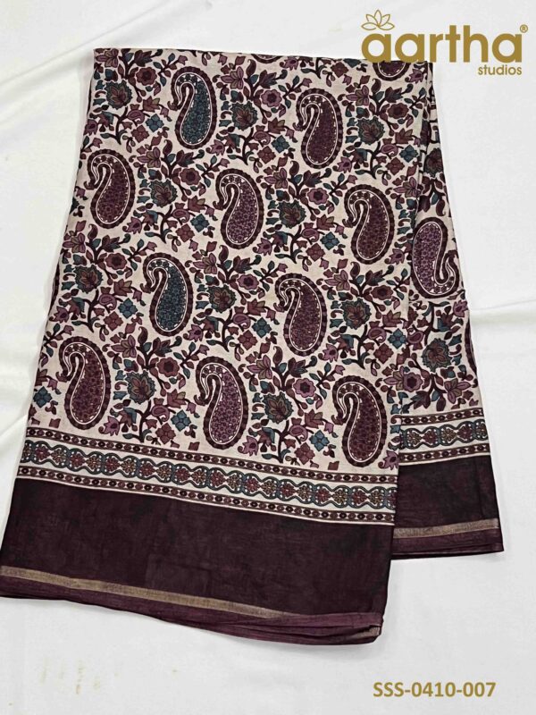 Fancy Semi Silk Sarees