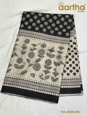 Tusser Semi Silk Sarees